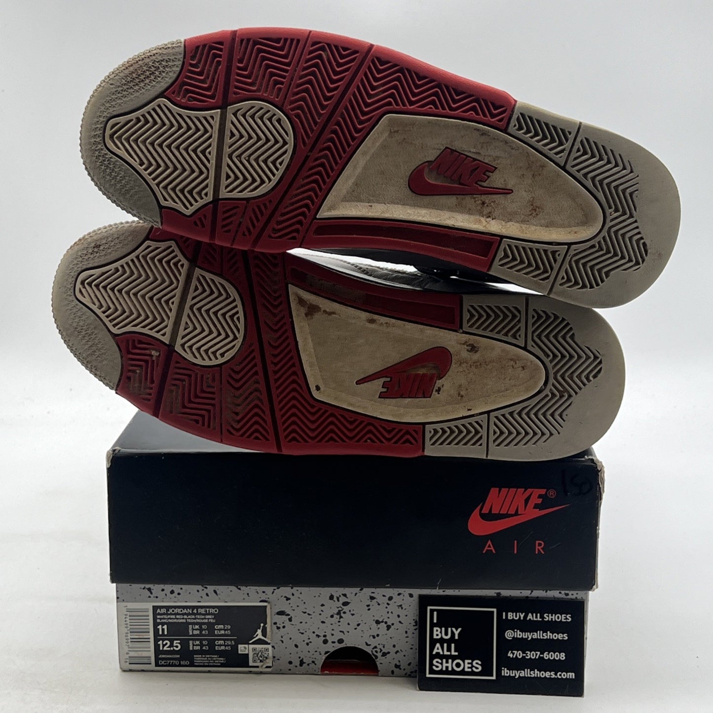 Size 11 - Air Jordan 4 Retro OG Mid Fire Red (DC7770-160)