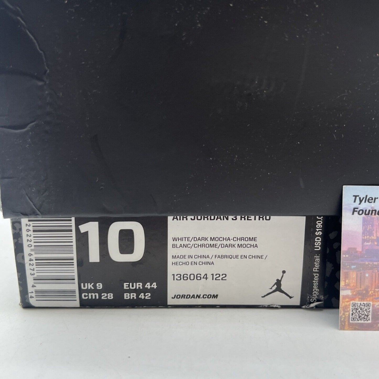 Size 10 - Air Jordan 3 Retro 2018 Mocha (136064-122)