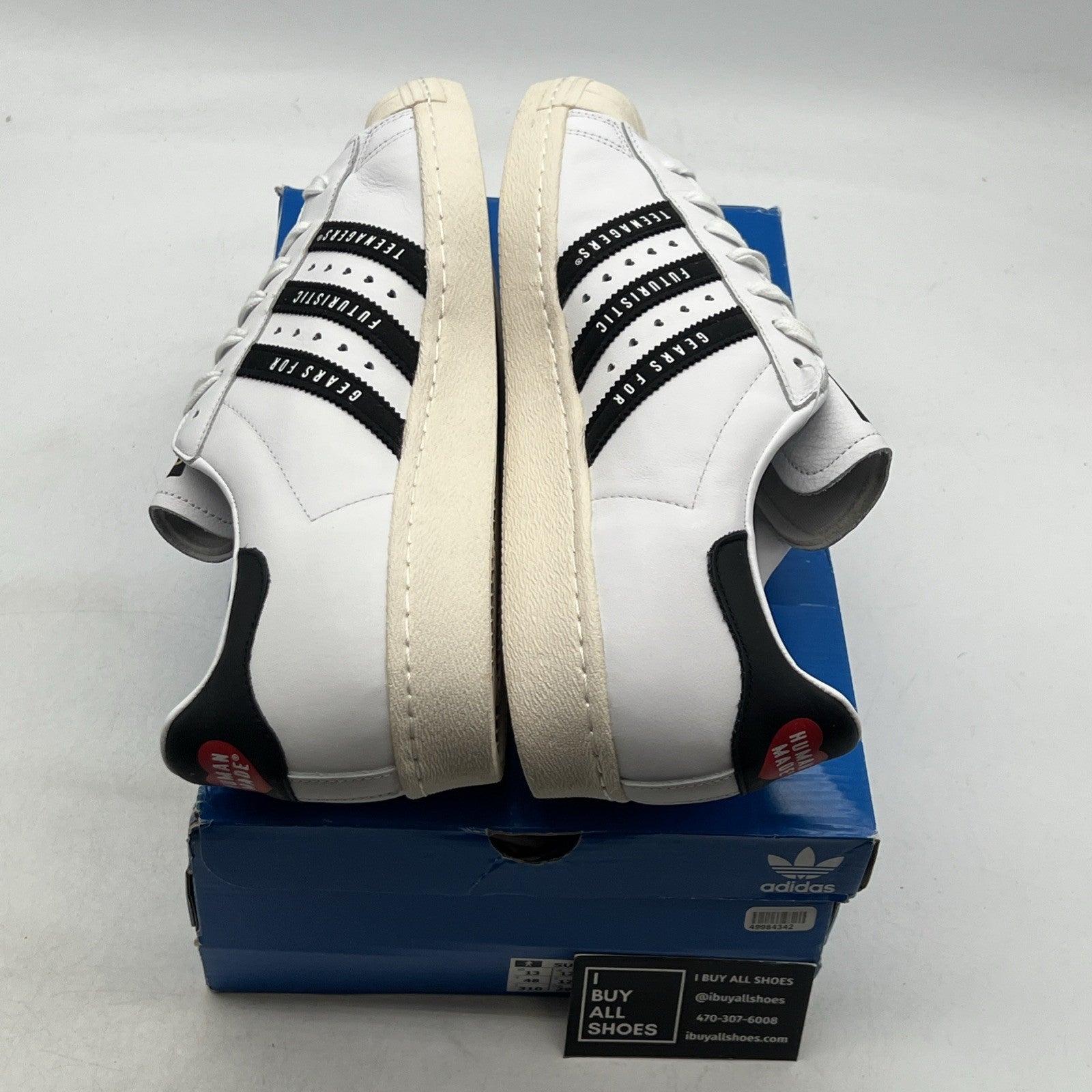Size 13 - Human Made x Adidas Superstar Gears For Futuristic Teenagers (FY0728)
