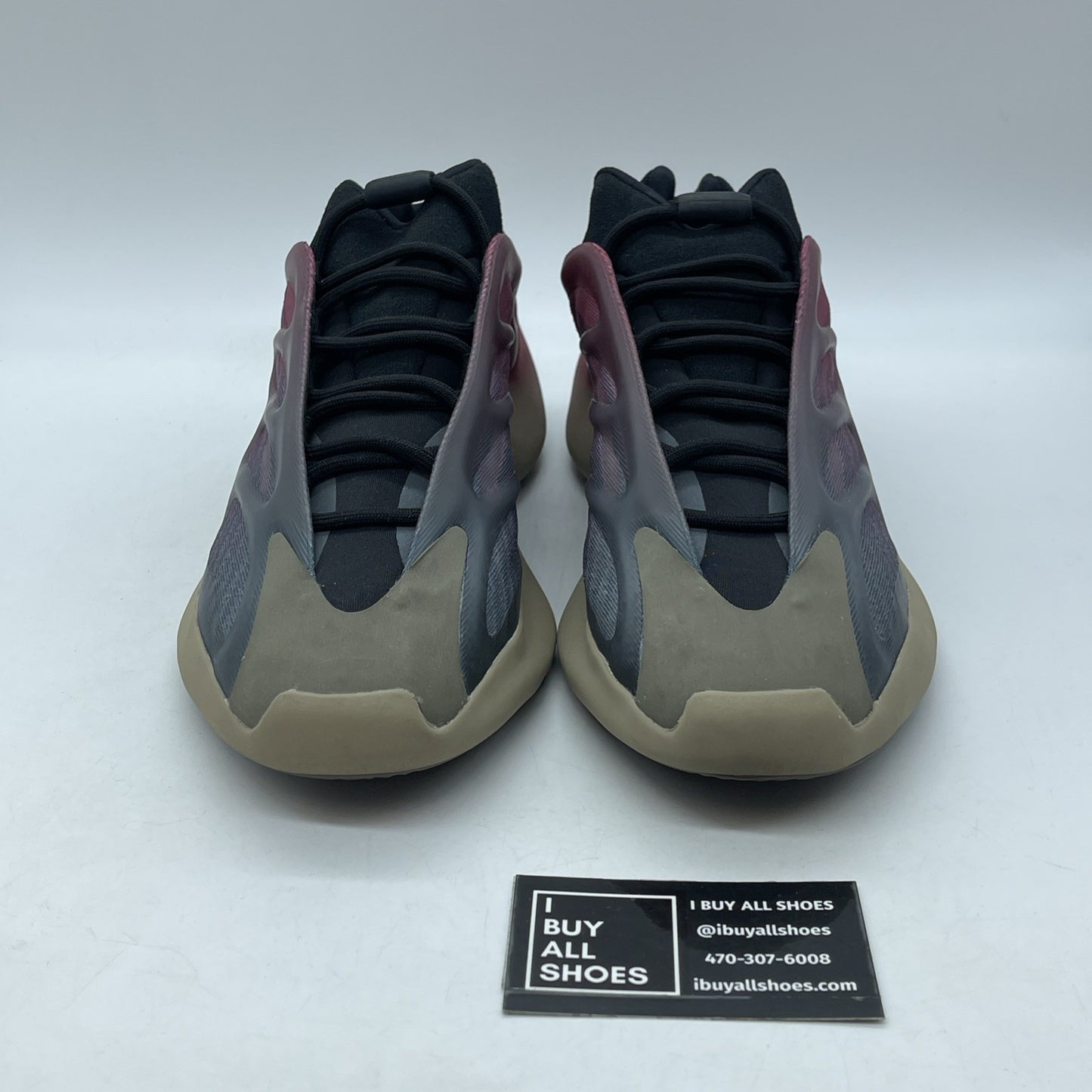 Size 10 - adidas Yeezy 700 V3 Fade Carbon Red Brown Black (GW1814)
