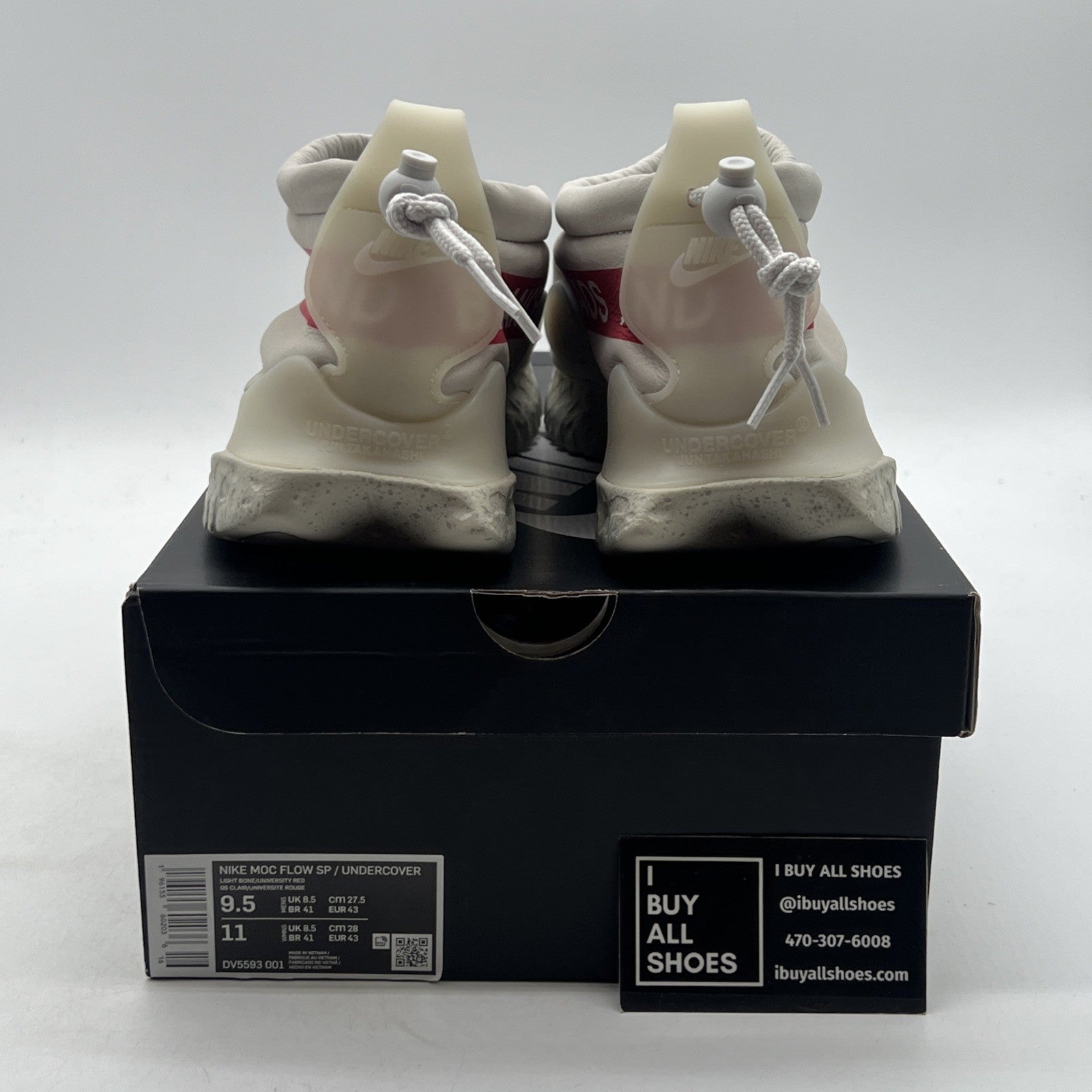 Size 9.5 - Nike Undercover x Moc Flow SP Light Bone (DV5593-001)