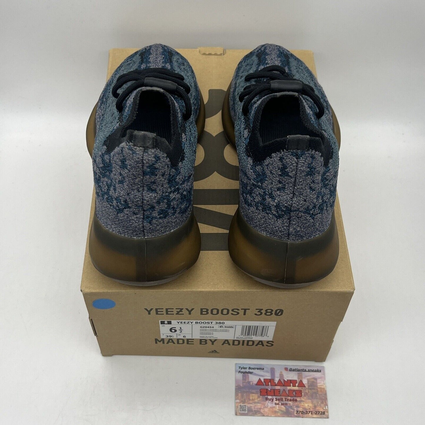 Size 6.5 - adidas Yeezy Boost 380 Covellite Blue (GZ0454)