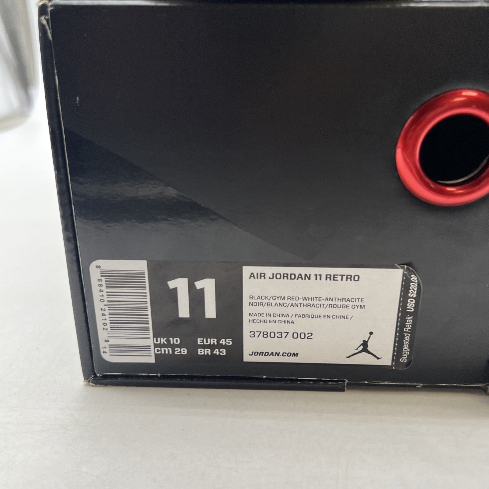 Size 11 - Air Jordan 11 Retro 72-10 2015 (378037-002)