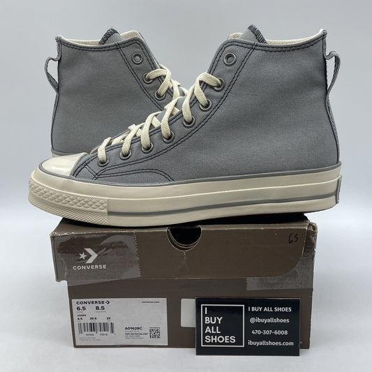 Size 6.5 - Converse Notre x Chuck 70 High Textile Grey Suede (DD1391-400)
