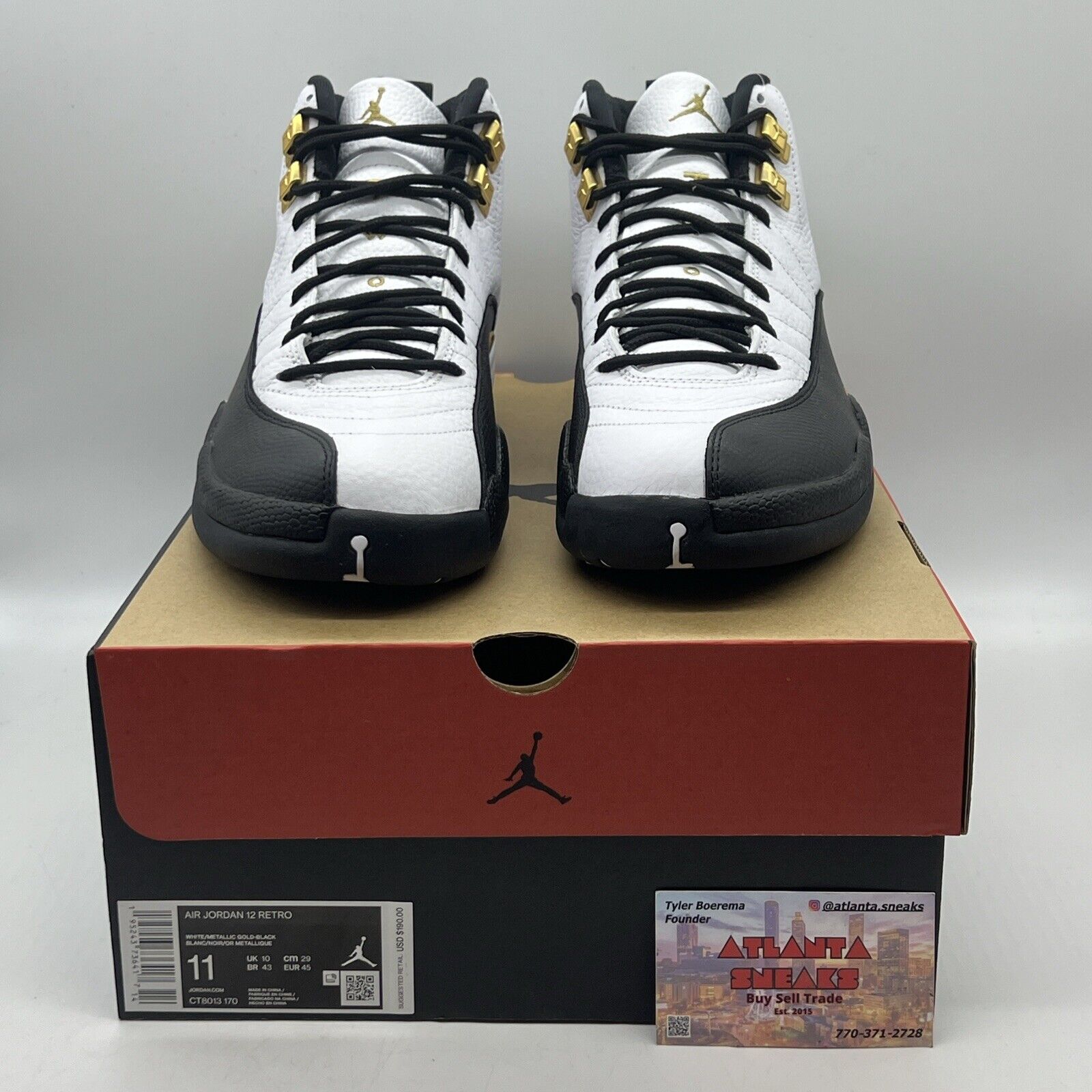 Size 11 - Jordan 12 Royalty Brand New Og All