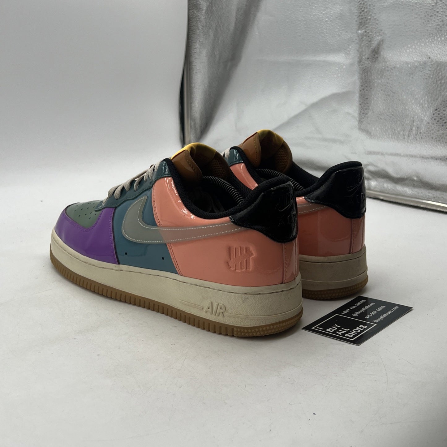 Size 11.5 - Nike Undefeated x Air Force 1 Low Celestine Blue (DV5255-500)