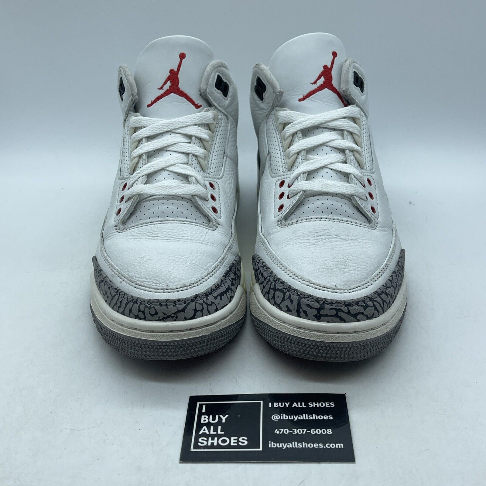 Size 9 - Jordan 3 Retro Mid White Cement Reimagined White Black (DN3707-100)