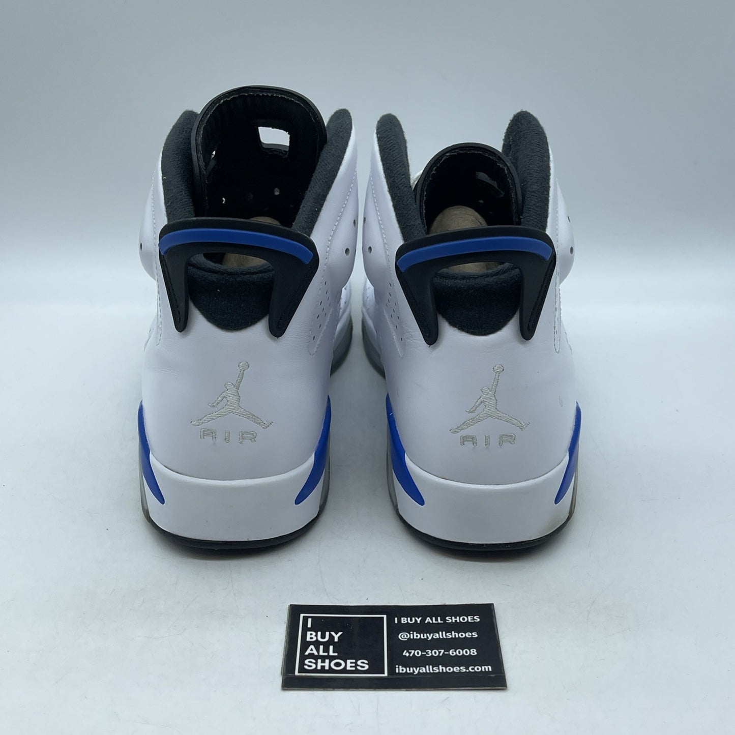 Size 14 - Air Jordan 6 Retro 2014 Sport Blue (384664-107)