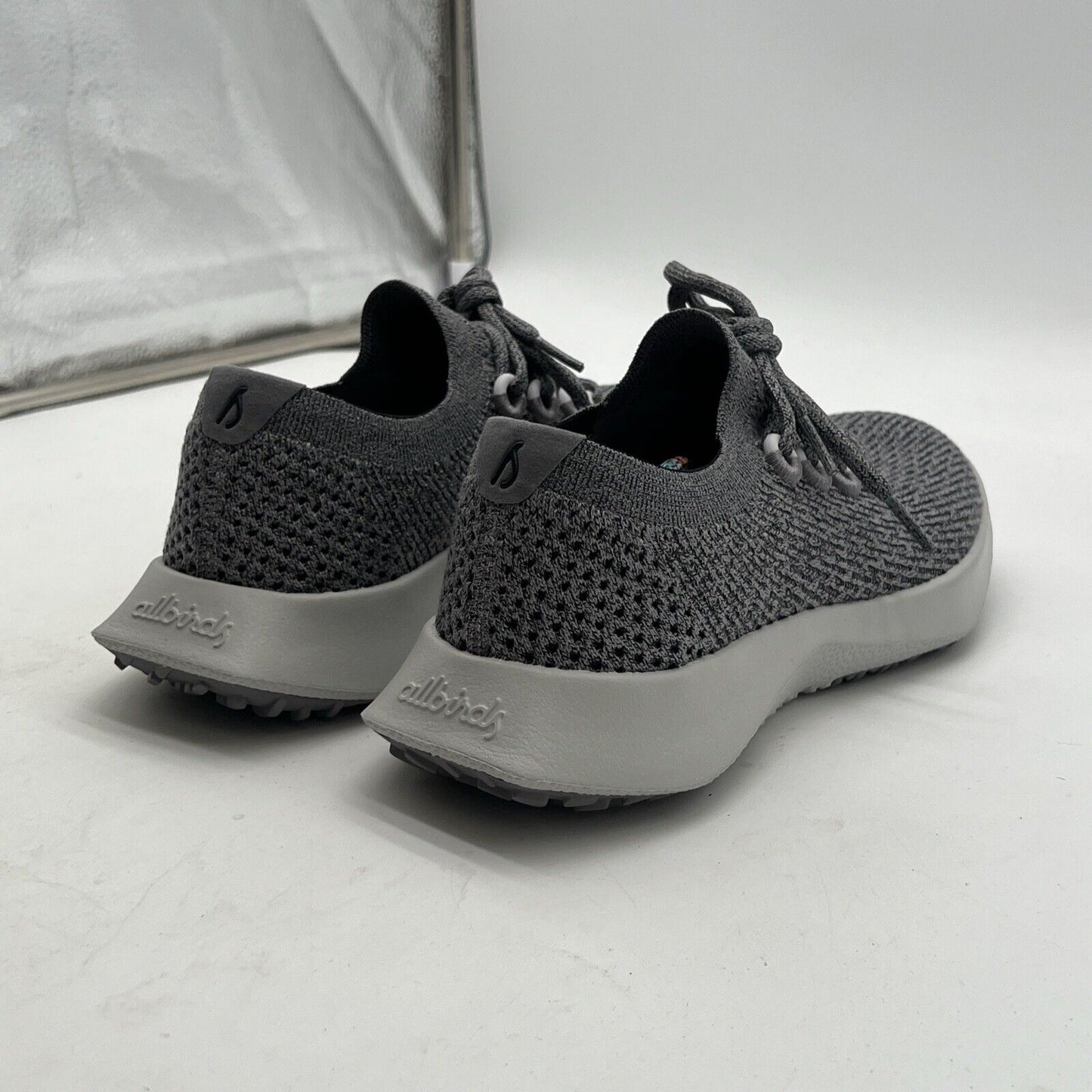 Size 8 - Allbirds Tree Dasher 2 Running Shoes Grey Womens