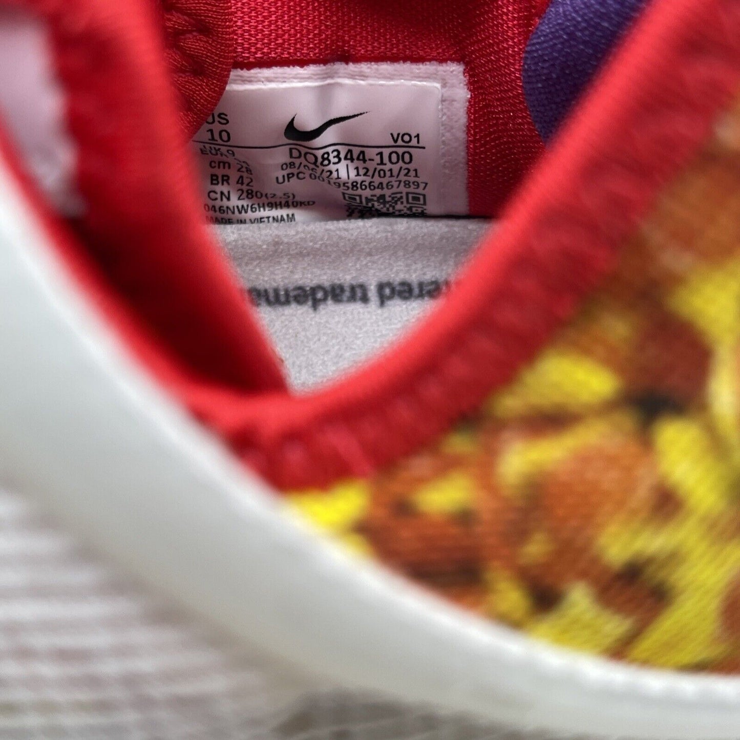 Size 10 - Nike Flintstone x LeBron 19 Low Magic Fruity Pebbles (DQ8344-100)