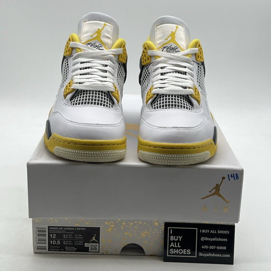 Size 12 - Air Jordan 4 Retro Vivid Sulfur W (AQ9129-101)