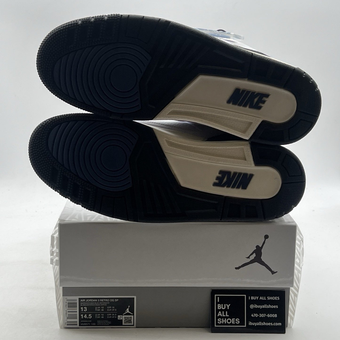 Size 13 - A Ma Maniére x Air Jordan 3 Retro OG SP For The Love (HV8571-100)