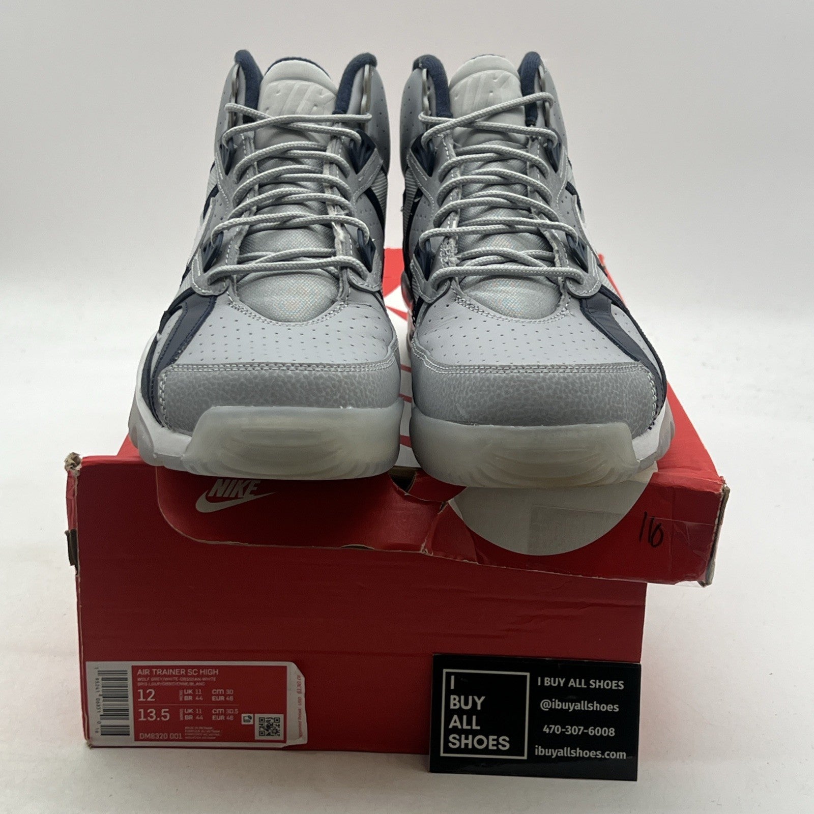 Size 12 - Nike Air Trainer SC High Georgetown (DM8320-001)