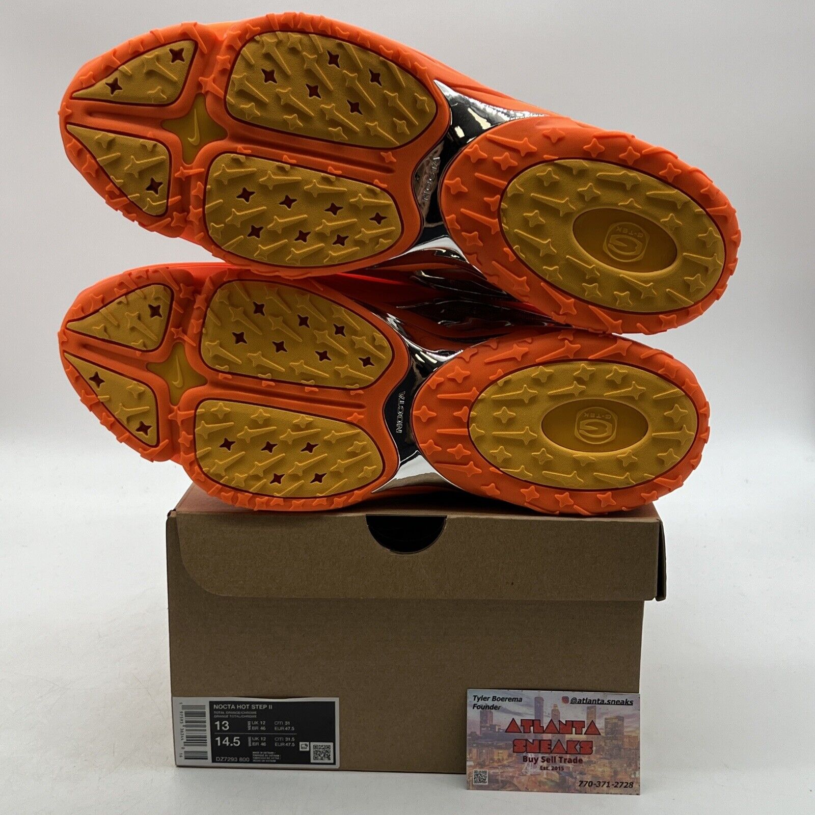 Size 13 - Nike NOCTA x Hot Step 2 Total Orange (DZ7293-800)