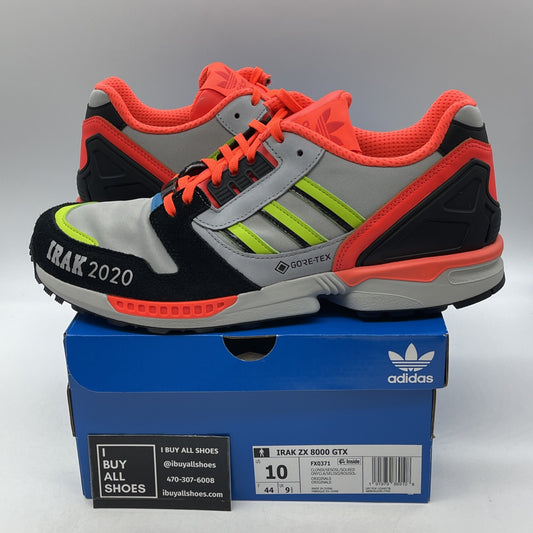 Size 10 - adidas IRAK x ZX 8000 GTX A-ZX Series Orange (FX0371)