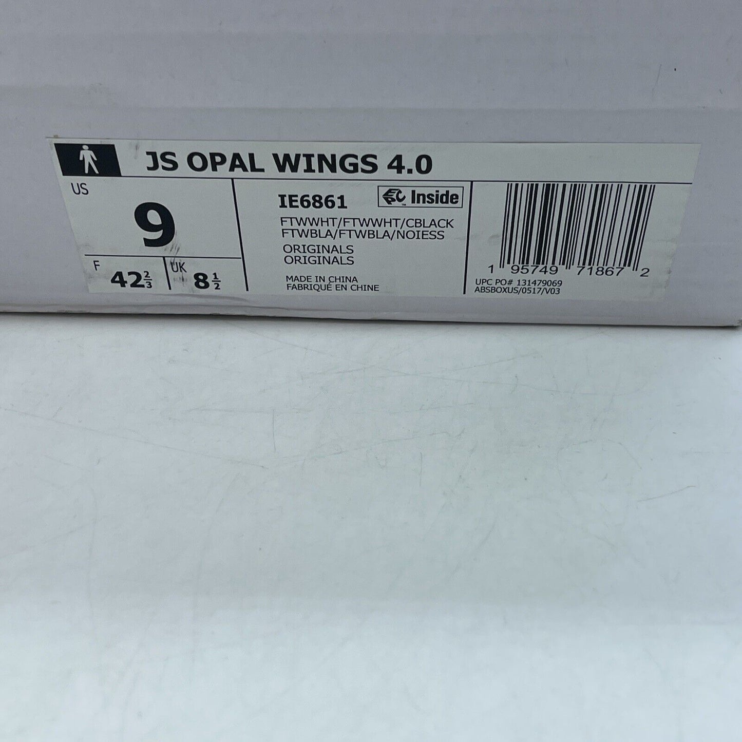 Size 9 - adidas Jeremy Scott x Forum Wings 4.0 White Opal Leather (IE6861)