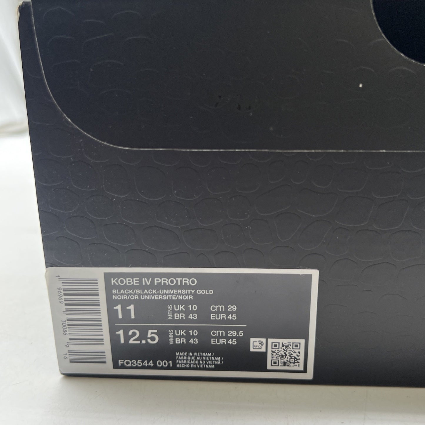 Size 11 - Nike Zoom Kobe 4 Protro Gift of Mamba (FQ3544-001)