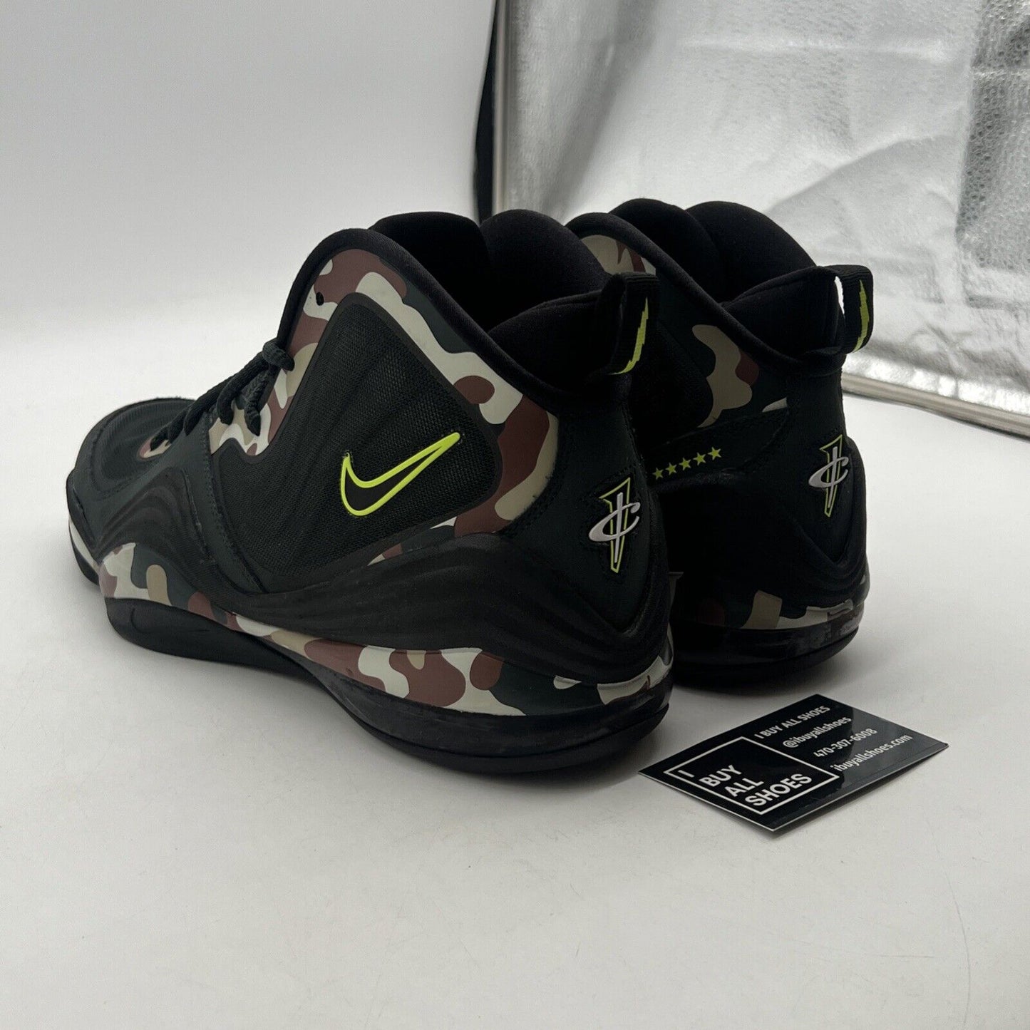 Size 11.5 - Nike Air Penny 5 Camo Camo