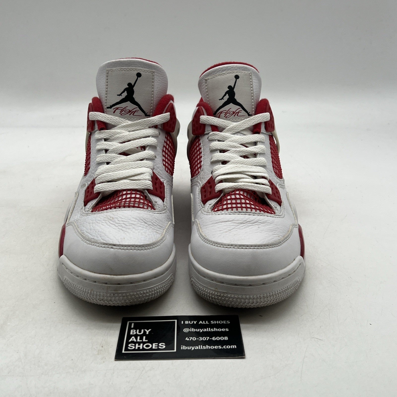 Size 9.5 - Air Jordan 4 Retro alternate 89 2016 (308497-106)