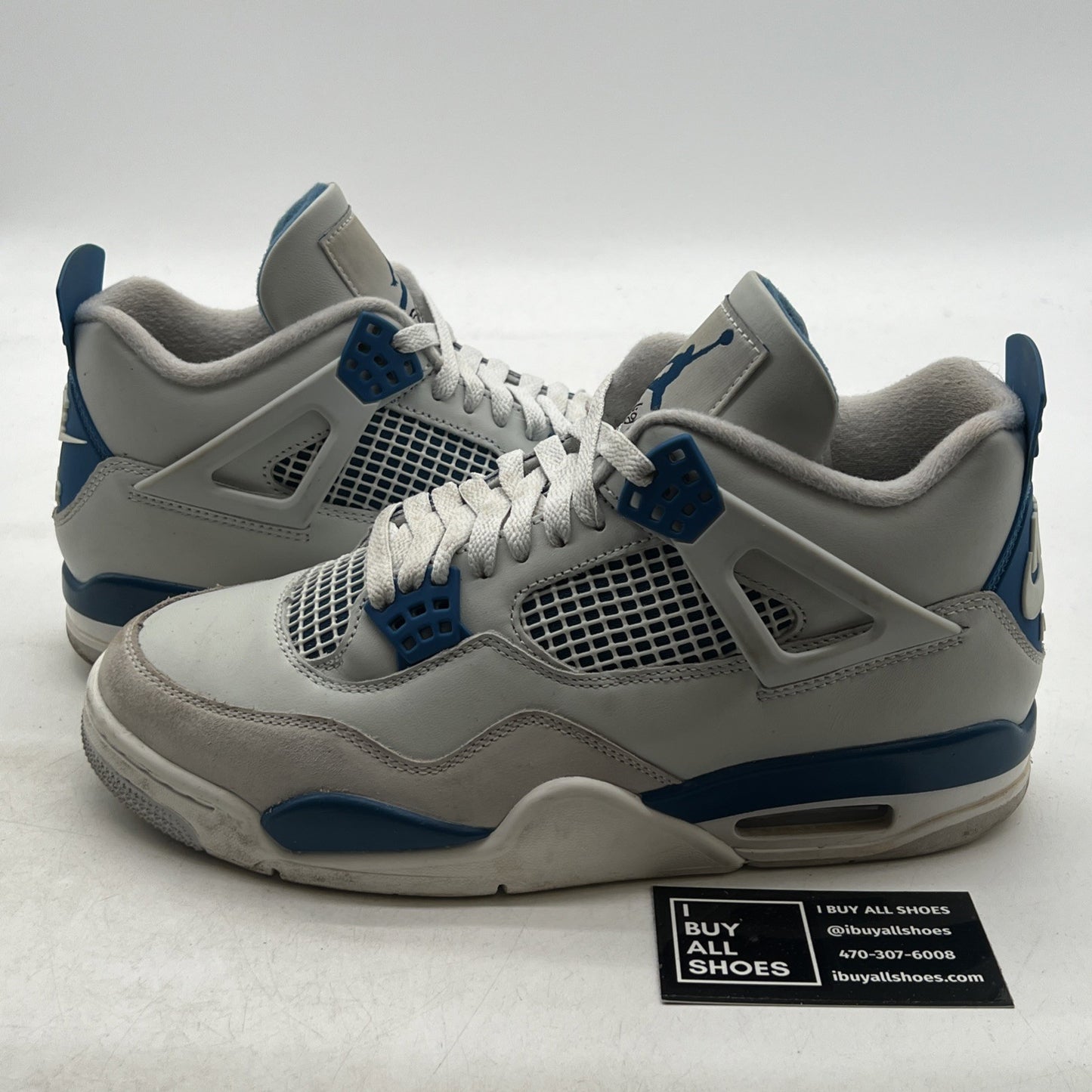 Size 9 - Air Jordan 4 Retro 2024 Military Blue (FV5029-141)