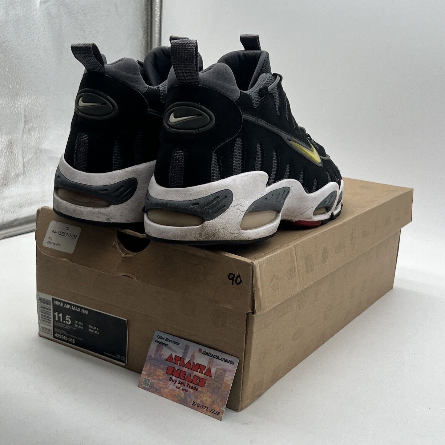 Size 11.5 - Nike Air Max Nm Black (429749-016)