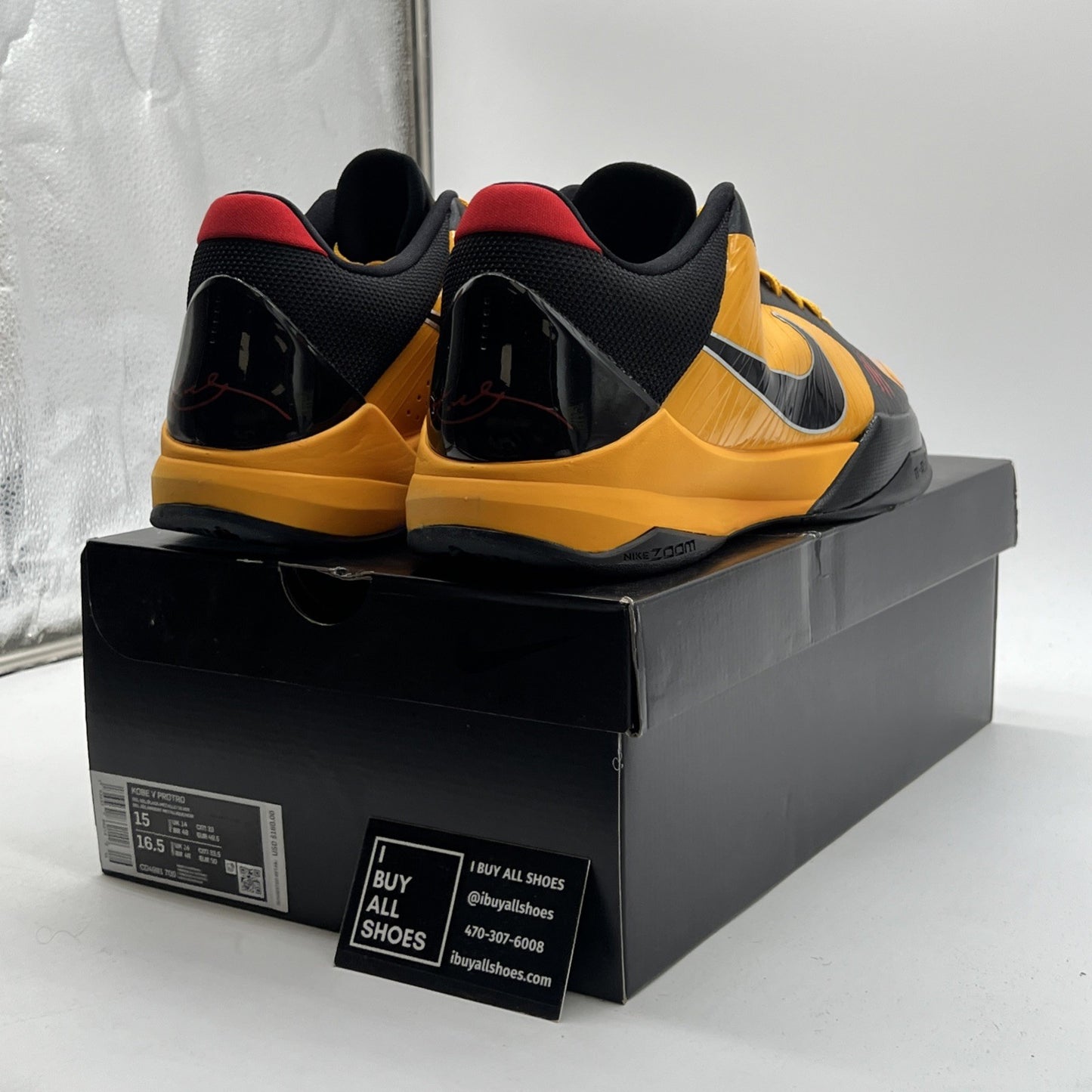 Size 15 - Nike Zoom Kobe 5 Protro Bruce Lee 2020 (CD4991-700)