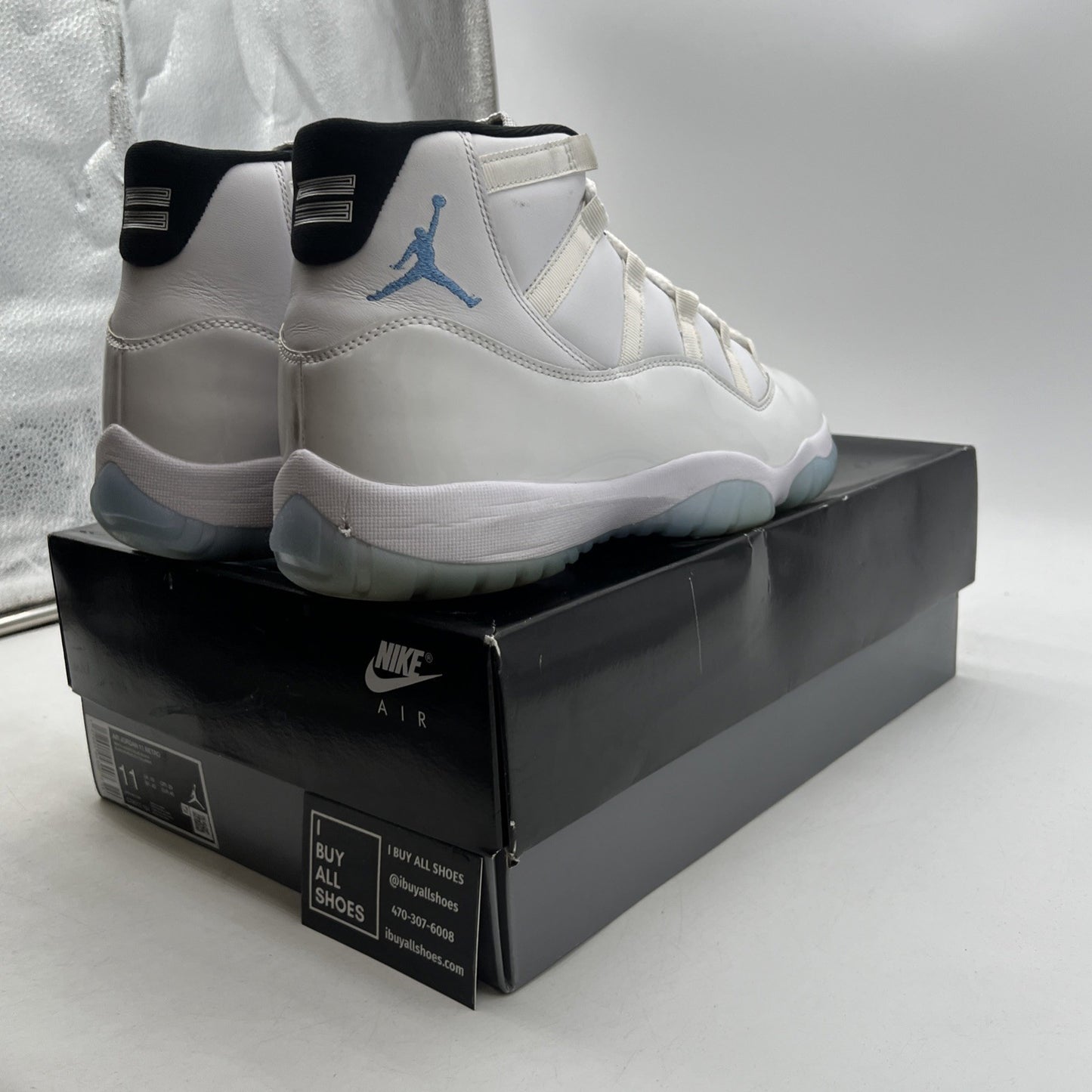 Size 11 - Air Jordan 11 Retro 2024 Legend Blue / Columbia (CT8012-104)