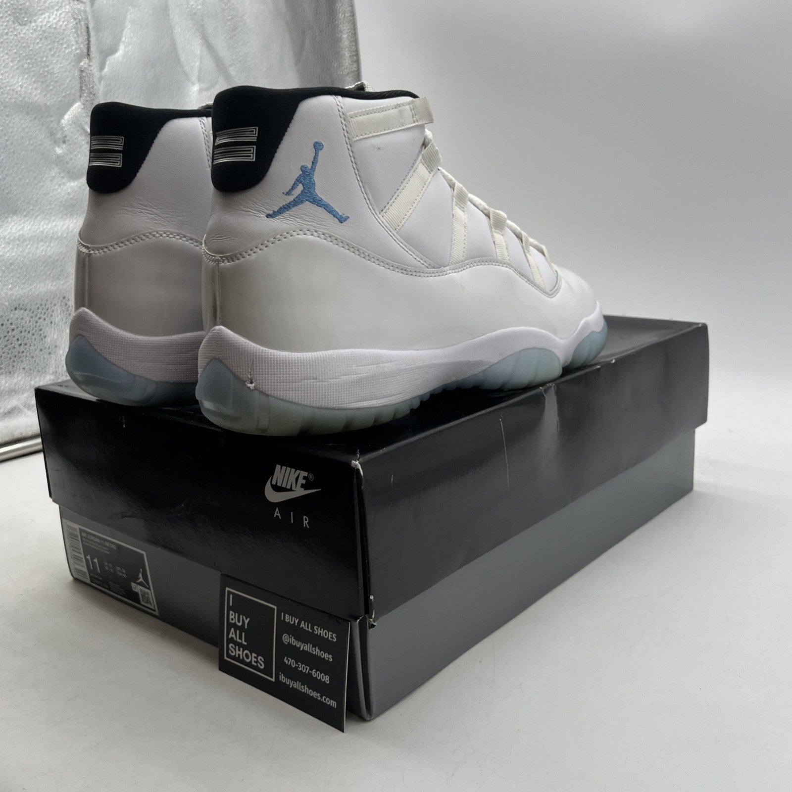 Size 11 - Air Jordan 11 Retro 2024 Legend Blue / Columbia (CT8012-104)