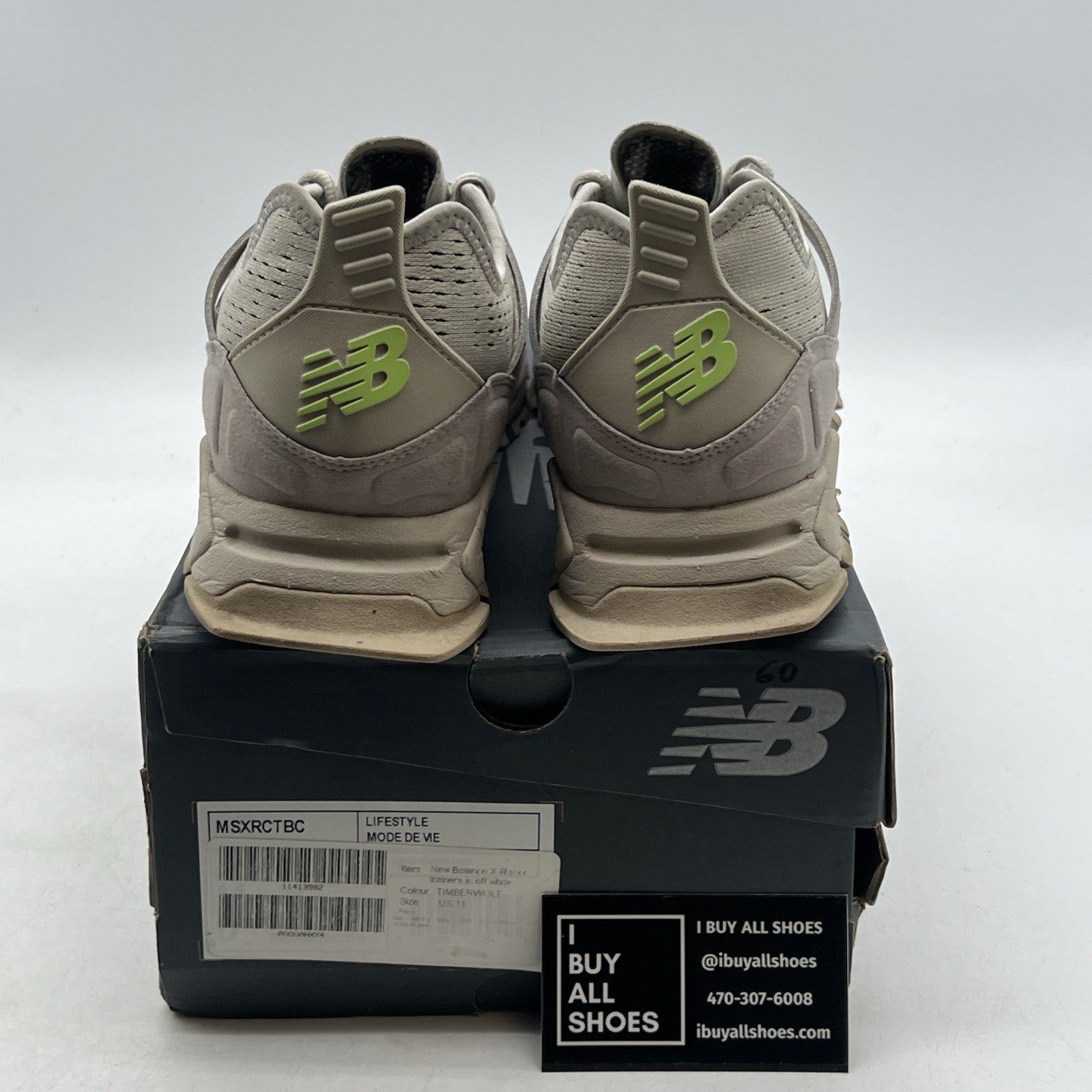 Size 11 - New Balance Mens X-Racer “Timberwolf” (MSXRCTBC)
