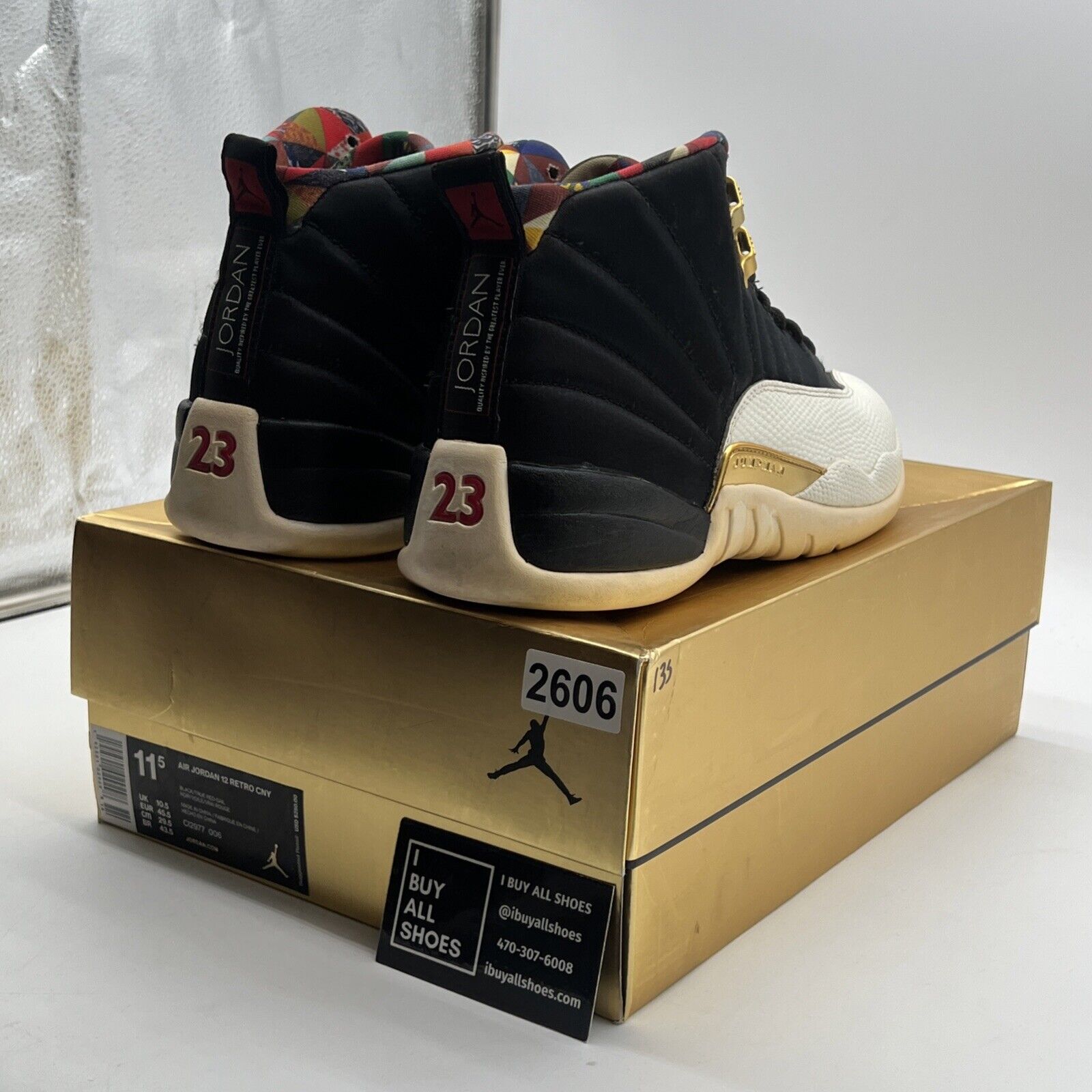 Size 11.5 - Air Jordan 12 Retro 2019 Chinese New Year (CI2977-006)