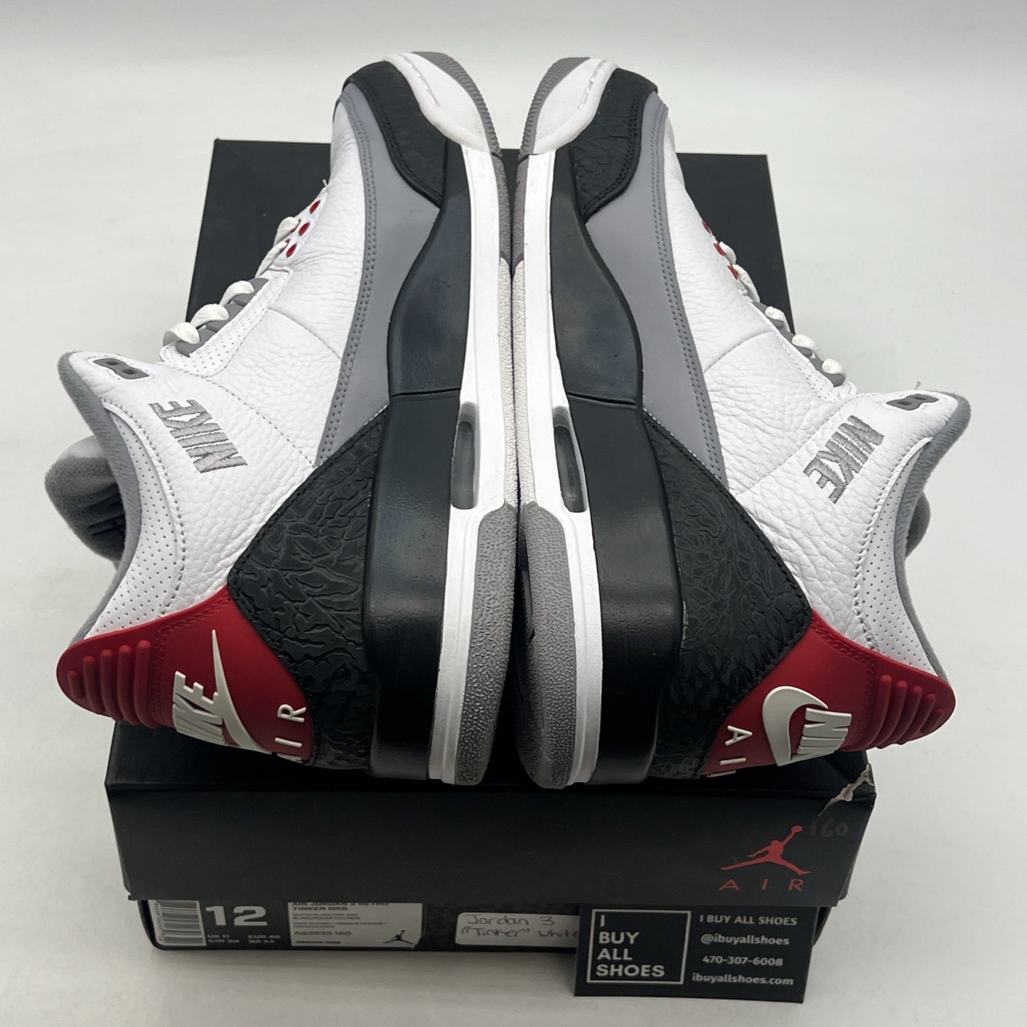 Size 12 - Air Jordan 3 Retro NRG Tinker 2018 (AQ3835-160)