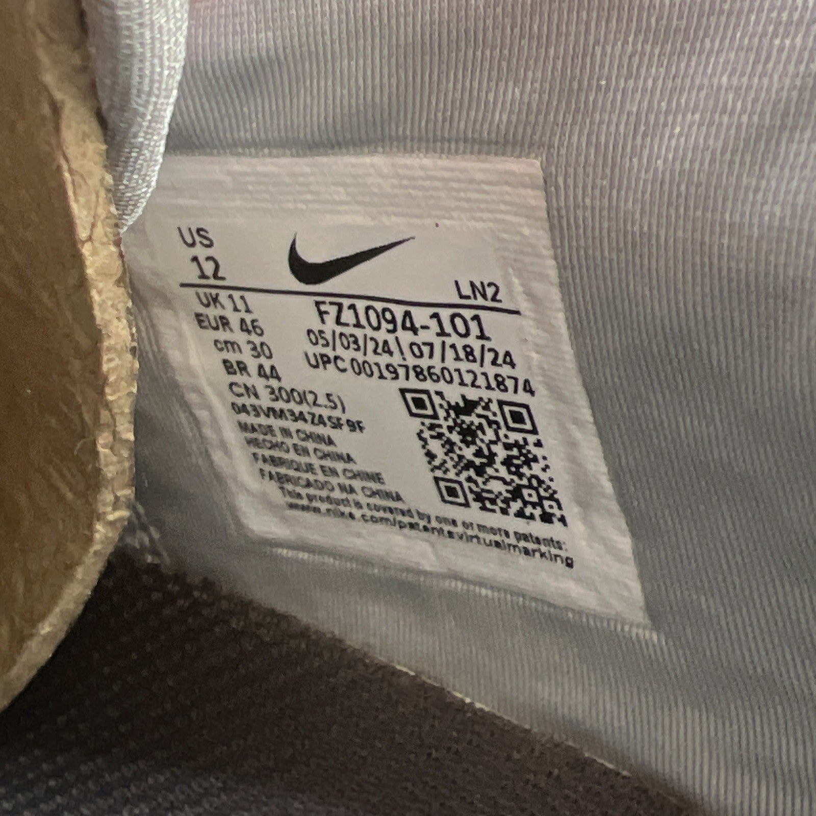 Size 12 - Nike LeBron 22 EP Crown Jewel (FZ1094-101)