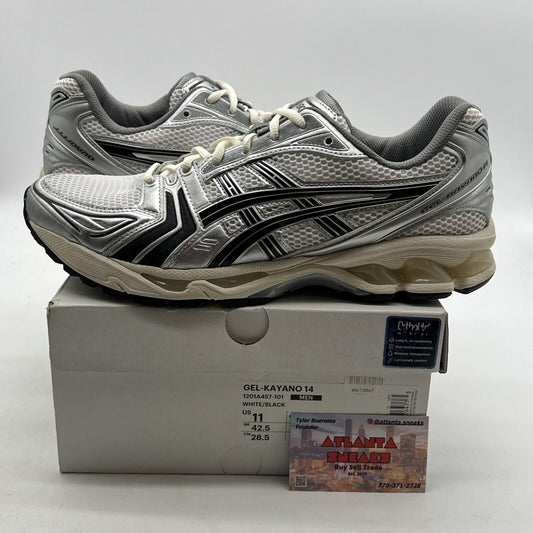 Size 11 - ASICS JJJJound x Gel Kayano 14 Silver Black (1201A457-101)