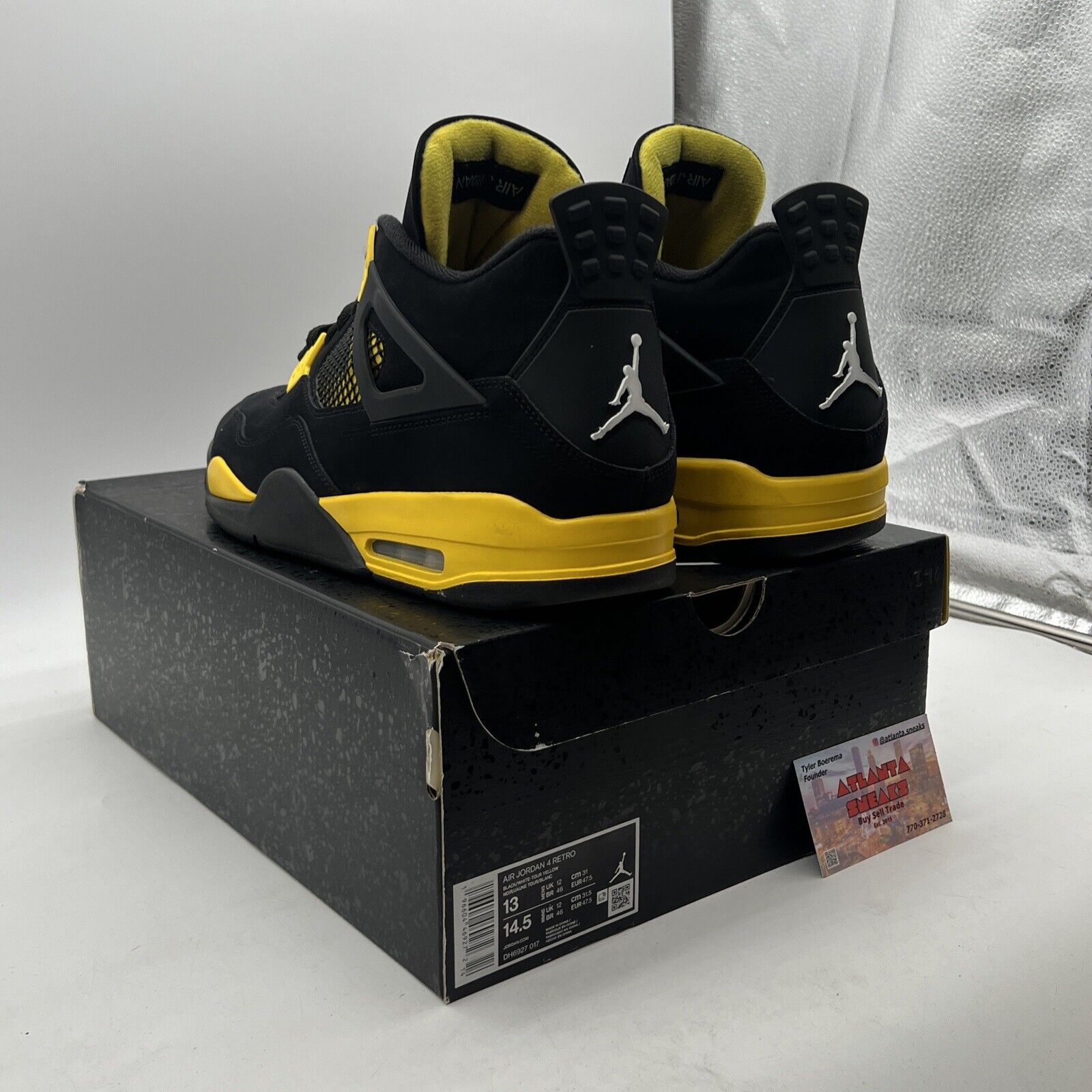 Size 13 - Air Jordan 4 Retro Mid Thunder (DH6927-017)