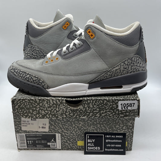 Size 11.5 - Jordan 6 Retro Mid Georgetown Grey White Suede (CT85332-012)