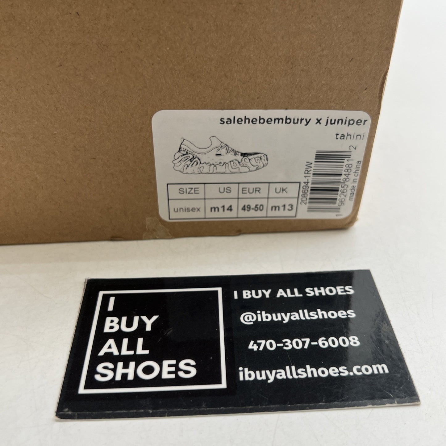 Size 14 - Crocs Salehe Bembury x Pollex Juniper Tahini (208694-1RW)