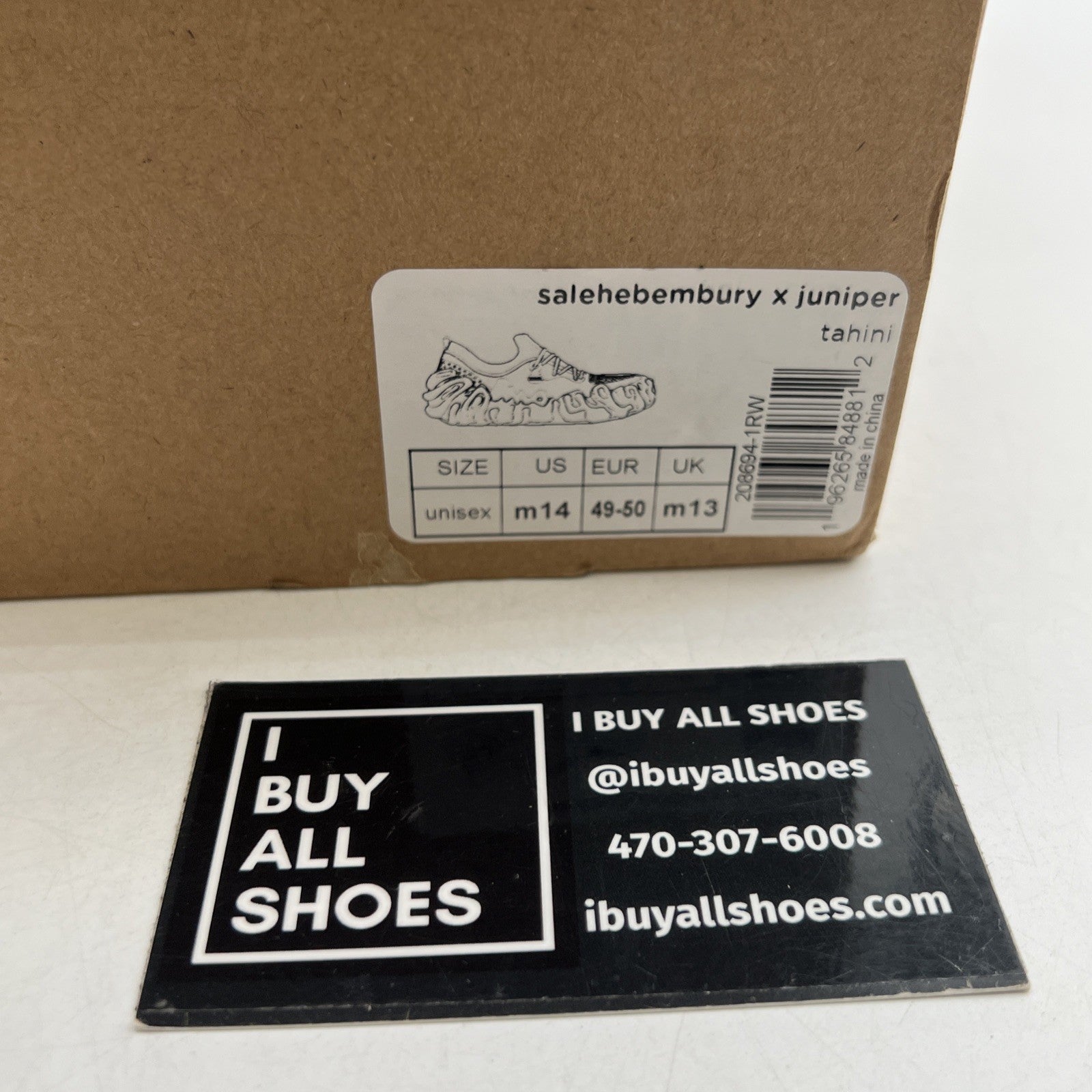 Size 14 - Crocs Salehe Bembury x Pollex Juniper Tahini (208694-1RW)