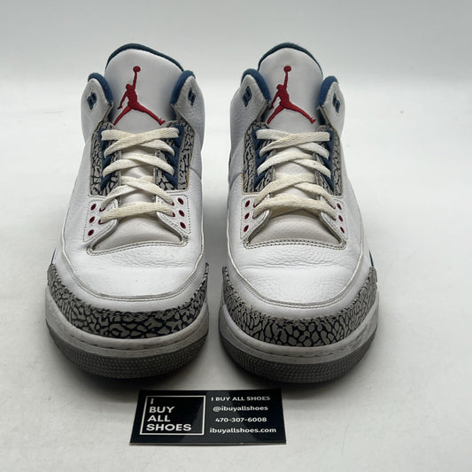 Size 14 - Air Jordan 3 Retro 2011 True Blue (136064-104)