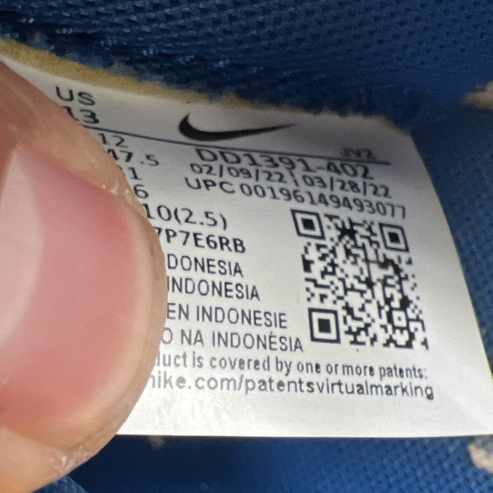 Size 13 - Nike Dunk Low UCLA (DD1391-402)