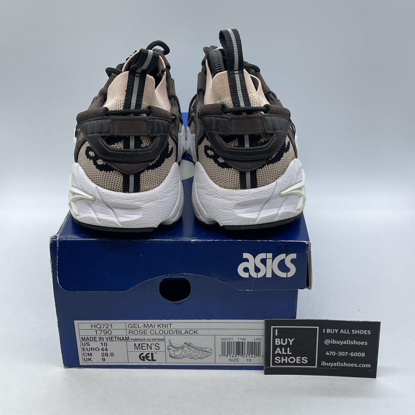 Size 10 - Patta x Asics Gel Mai Knit Rose Cloud (HQ721)