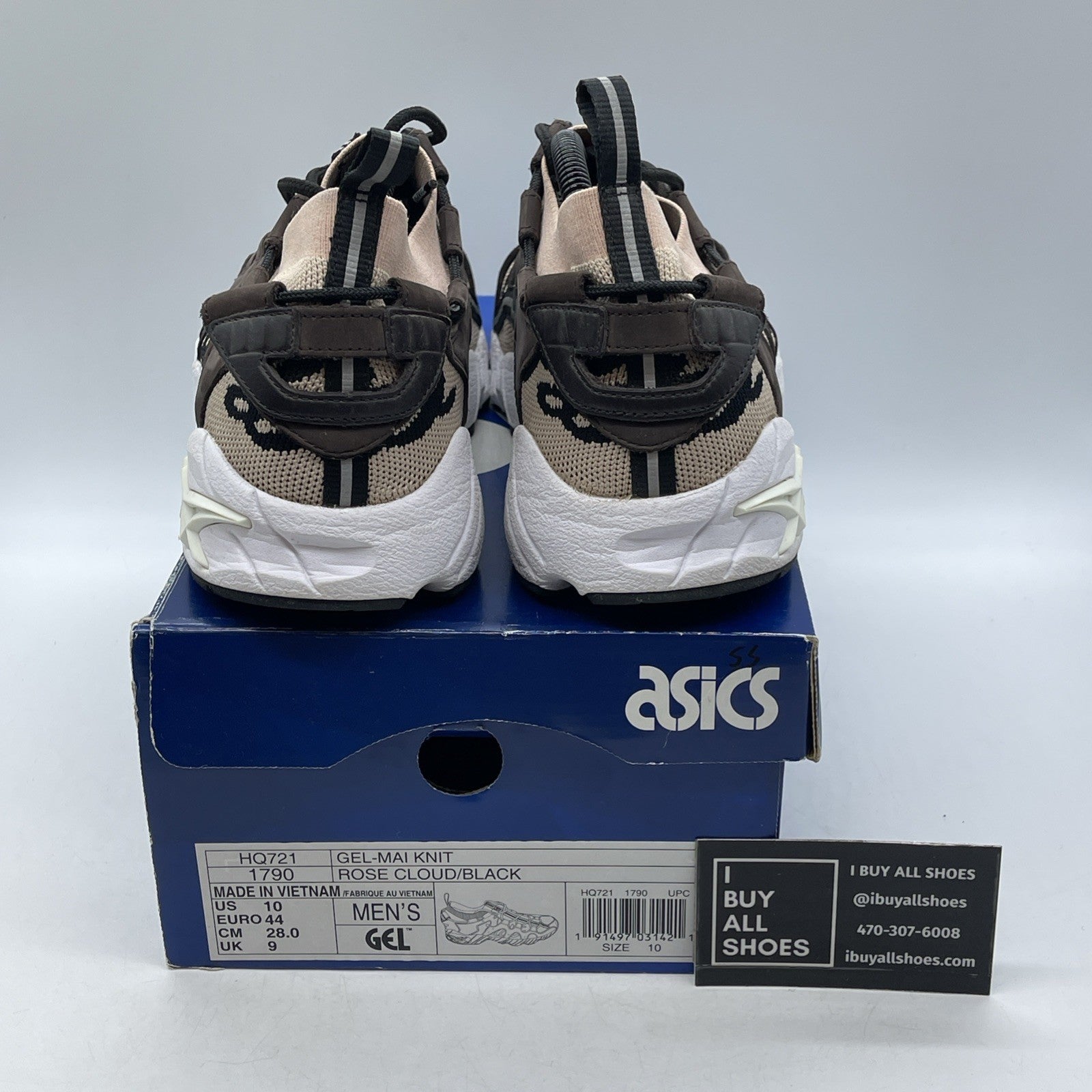 Size 10 - Patta x Asics Gel Mai Knit Rose Cloud (HQ721)