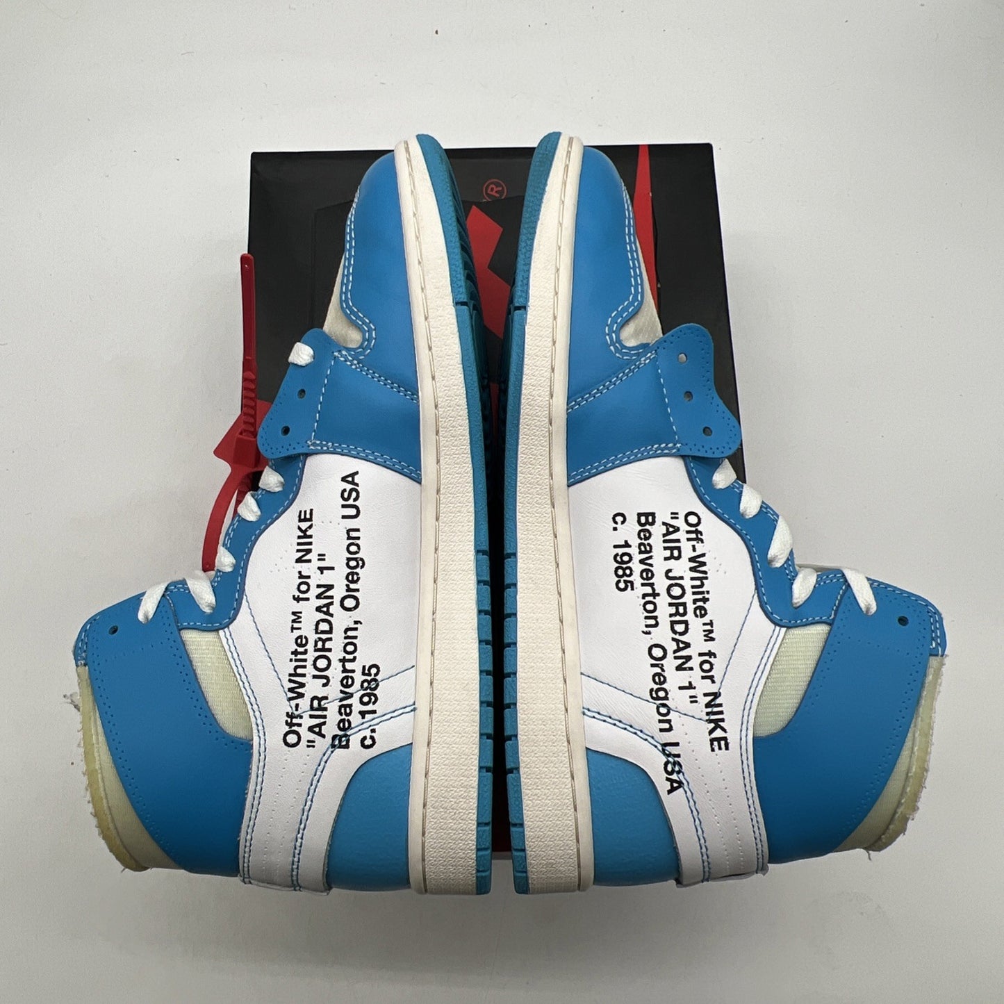 Size 11.5 - Air Jordan 1 Retro OG x Off-White High UNC (AQ0818-148)
