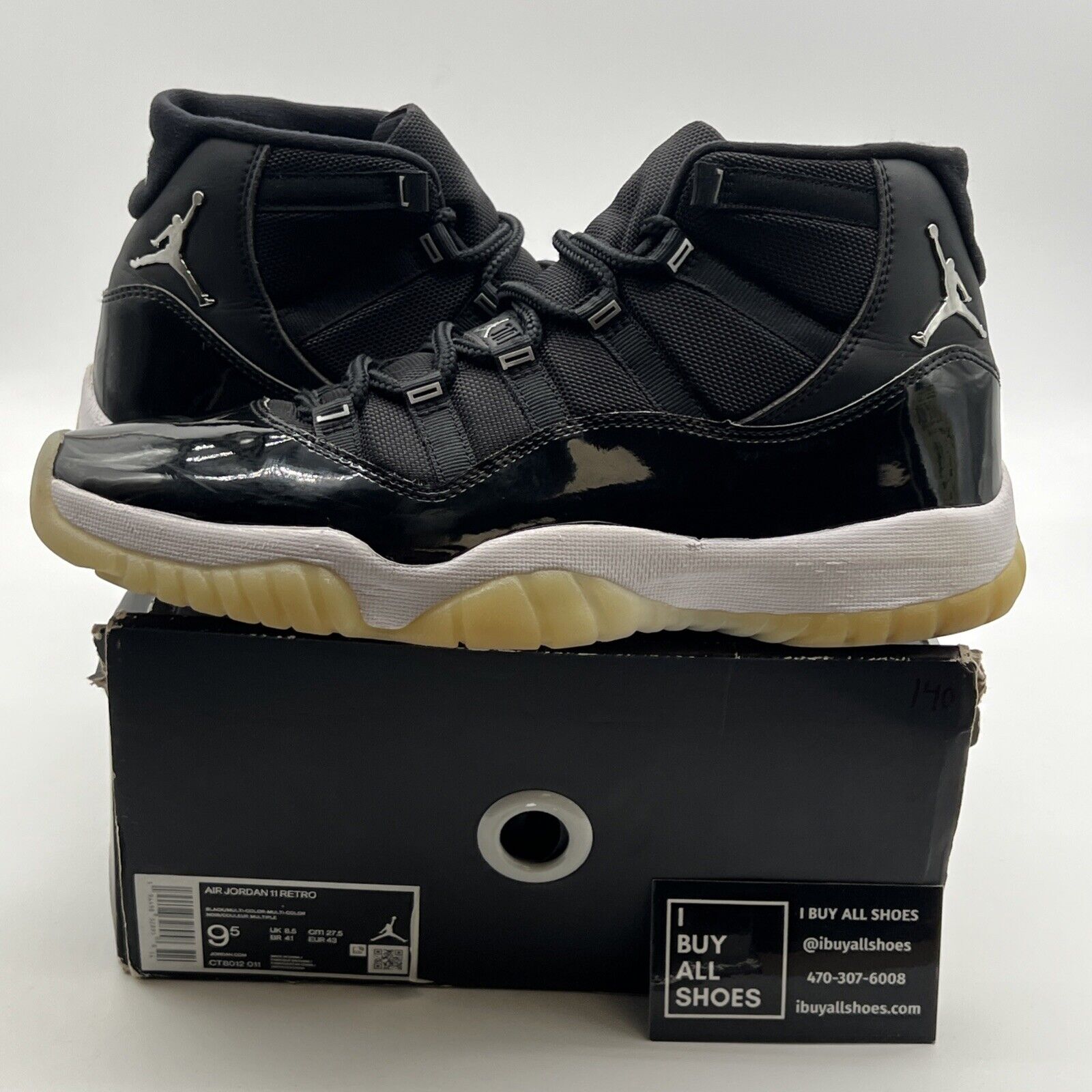 Size 9.5 - Air Jordan 11 Retro High Jubilee / 25th Anniversary (CT8012-001)