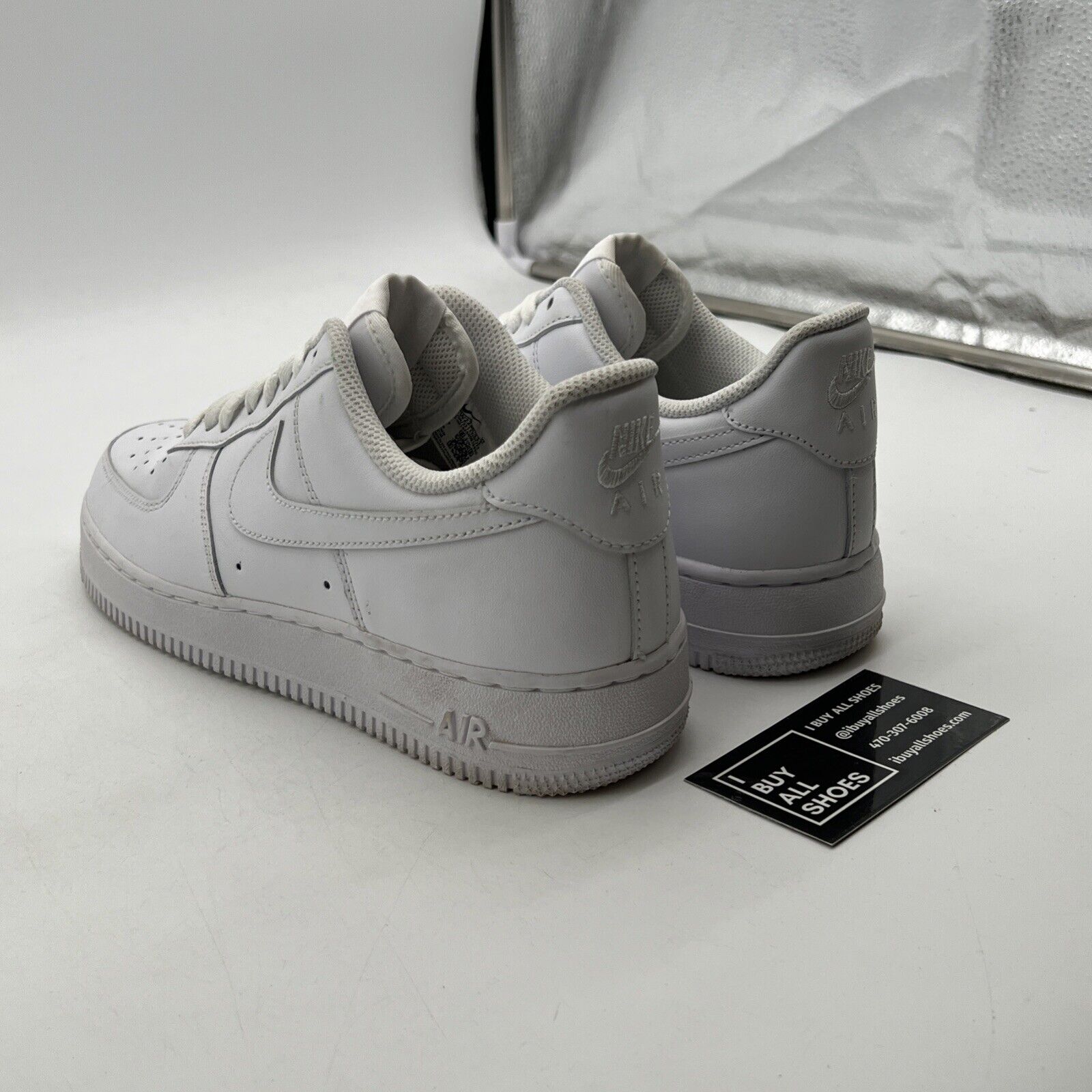Size 8.5 - Nike Air Force 1 '07 Low Triple White (CW2288-111)