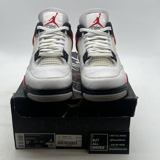Size 9.5 - Air Jordan 4 Retro Mid Red Cement (DH6927-161)