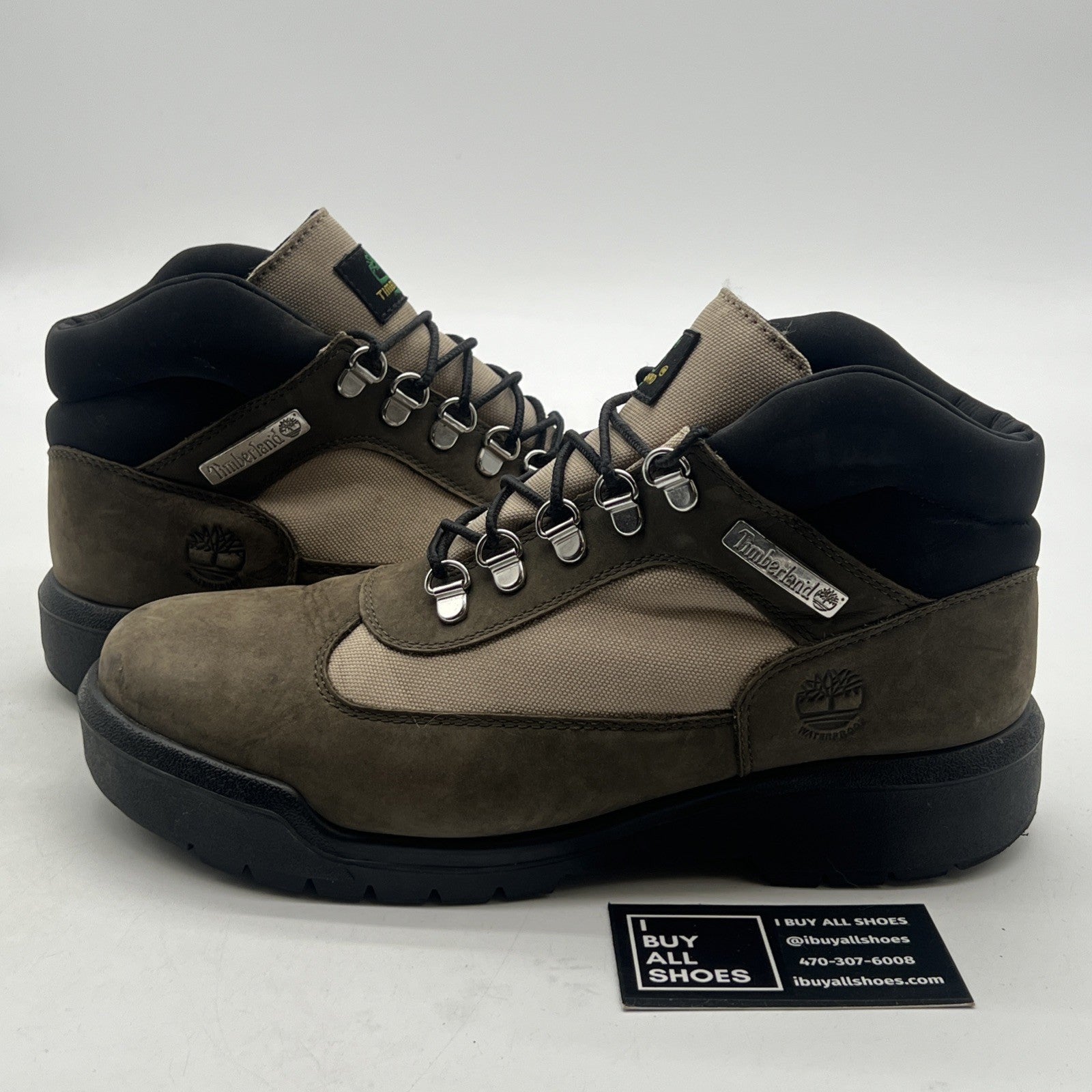 Size 8 - Timberland Waterproof Field Boot 'Dark Green' (TB0A2KXU A58)