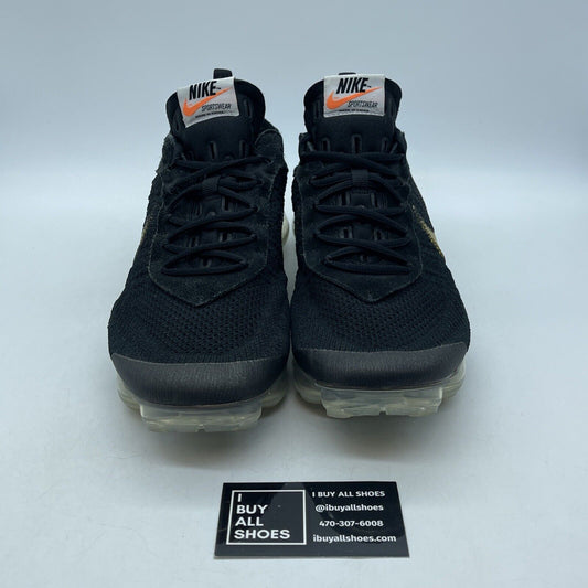 Size 11.5 - Nike Off-White x Air VaporMax Part 2 Black Suede Leather -AA3831-002