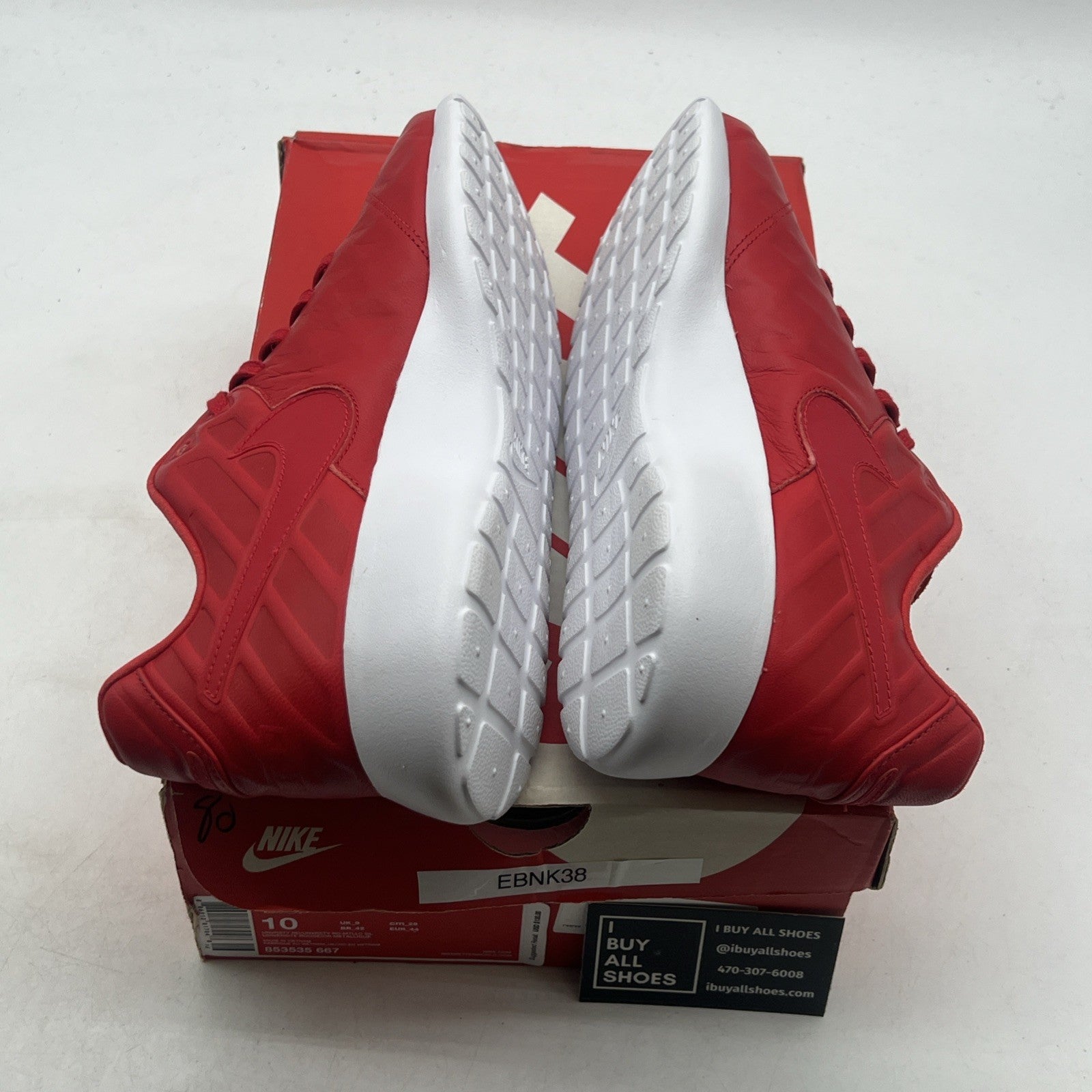 Size 10 - Nike Roshe Tiempo 6 QS Red (853535-667)