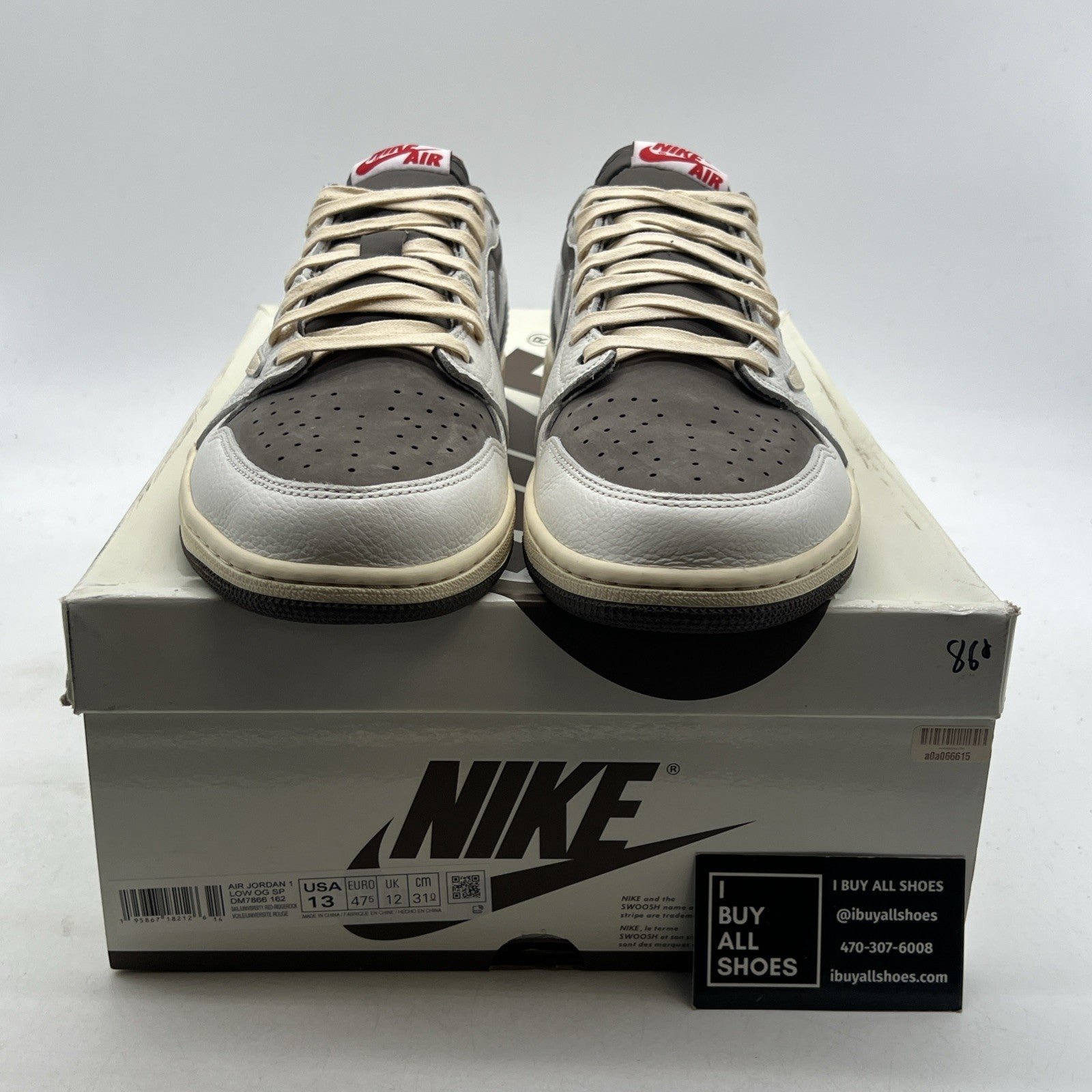 Size 13 - Air Jordan 1 Low OG x Travis Scott Reverse Mocha (DM7866-162)