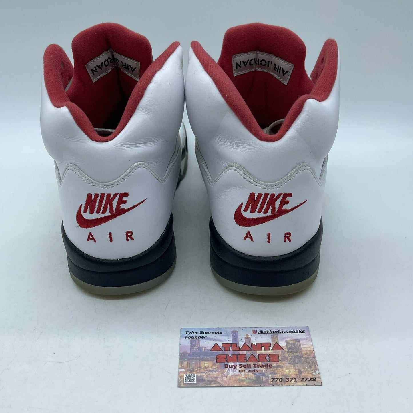Size 11 - Jordan 5 Retro Mid Fire Red Black White Leather (DA1911-102)